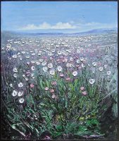 Flowers in the Valley
Robert Anderson
29" x 24.5"
oil on panel
$2950