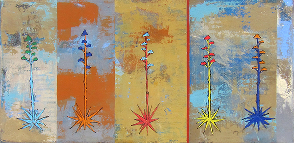 Technicolor Yuccas by