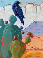 Expecting Company
Dianna Fritzler
24" x 18"
oil and cold wax on panel
$1300