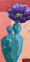 Monica
Dianna Fritzler 
12" x 6"
oil and cold wax on panel
$295