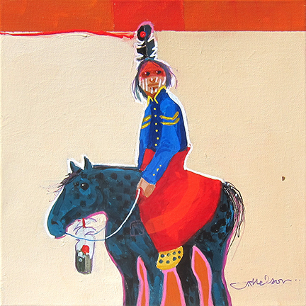 He Rides a Black Horse by