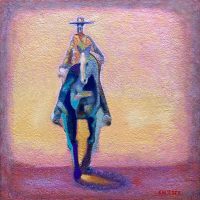 Lone Rider #1
Michael Chittock
24" x 24"
acrylic on panel
$1200