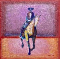 Lone Rider #2
Michael Chittock
24" x 24"
acrylic on panel
$1200