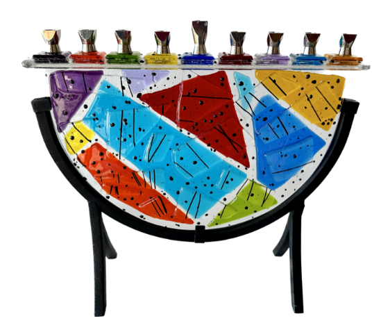 Bright Festival Menorah by