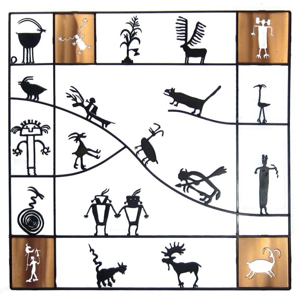 Petroglyph Screen by