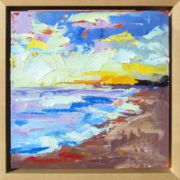Last Light on the Water
Sandra Pratt
11.5" x 11.5"
oil on panel
$1100