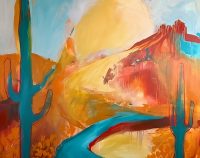 The Road to Sedona
Kristin Harvey
48" x 60
acrylic on canvas
$3400