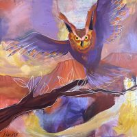 Desert Oracle
Kristin Harvey
36" x 36"
acrylic on canvas
$1800
