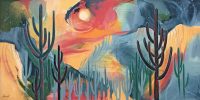 Into the Night
Kristin Harvey
36" x 72"
acrylic on canvas
$5500