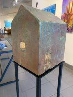 Variegated bronze finish
David Manje
48 ½ by 9 ½ X 9 1/4
stoneware ceramic
$600