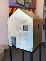 Gold leaf paint
David Manje
48 ½ by 9 ½ X 9 1/4
stoneware ceramic
$600