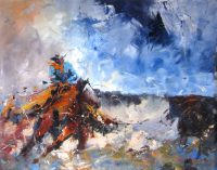 Hold the Line
Jeremy Serna
44" x 56"
acrylic on canvas
$6500