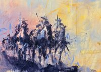 Through the Rays of Light
Jeremy Serna
18" x 24"
acrylic on canvas
$975