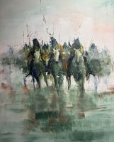Motion of Trails
Jeremy Serna
60" x 48"
acrylic on canvas
$7200