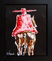 The Ride
Manny Valenzuela
12" X 10"
acrylic on panel
$450