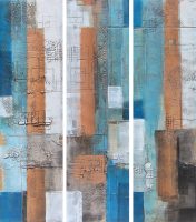 Abstract Totems triptych
Michael Casey
60" x 51"
mixed media on panel
$2550