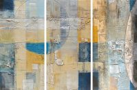 Architectural Fragments 3, 4, 5
Michael Casey
49" x 72"
mixed media on panel
$3150