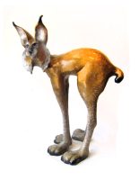 El Gato Chico 
Chris Deverill
14.75" x 11" x 8"
bronze
$3150