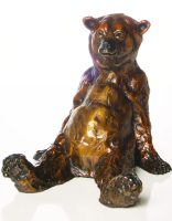 Senior Bear
Chris Deverill 
10"h x 12"d x 9"w
bronze
$2600