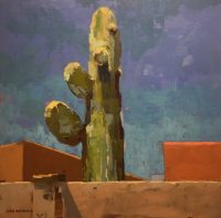 Suburban Saguaro Arrangement
Kris Rehring
18" x 18"
oil on aluminum panel
$2300
