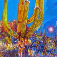 Sonoran Dusk
Greg Heil
46" x 46"
oil on canvas
$4750