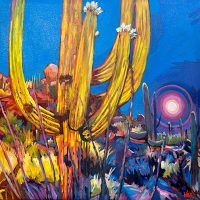 Sonoran Moon
Greg Heil
20" x 20"
oil on canvas
$1200