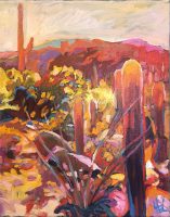 Desert Patterns
Greg Heil 
14" x 11"
oil on canvas
$575