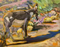 Burro Path
Greg Heil
6" x 8"
oil on canvas
$190