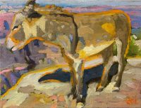 Grand Canyon Burro
Greg Heil
6" x 8"
oil on canvas
$190