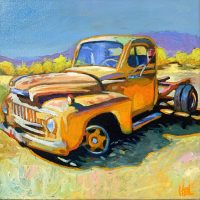 Hard Workin
Greg Heil
12" x 12"
oil on canvas
$550