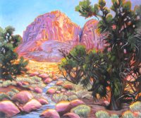 Sunrise Through the Pinon
Greg Heil
30" x 36"
oil on canvas
$2995