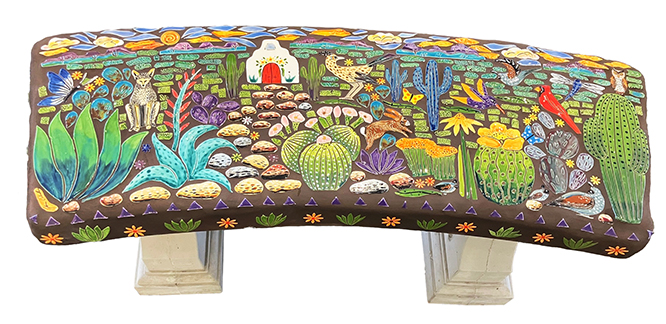 Desert Joy Bench by