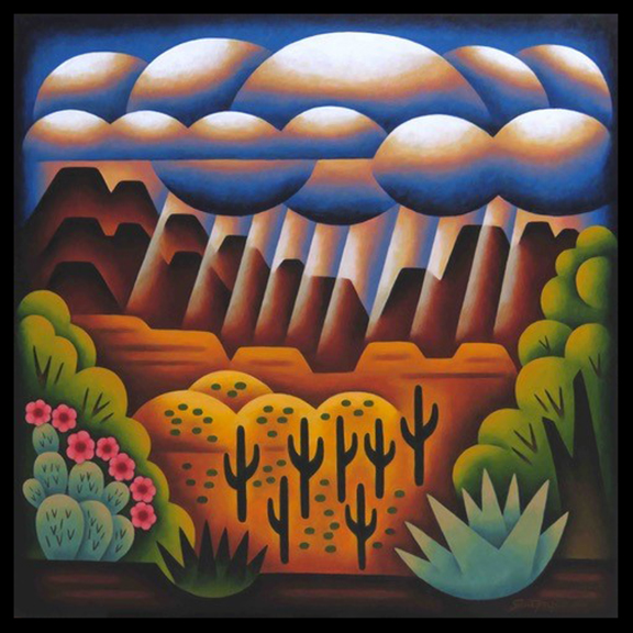 Blessed Desert Showers by