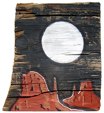 Monument Valley at Night by