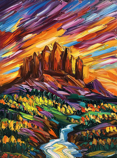 Blazing Sky by