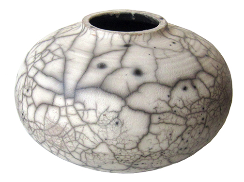 Large Naked Raku Pot by