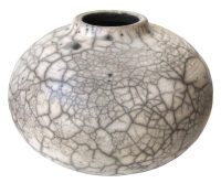 Large Naked Raku Pot
Jeffrey Perkins
11" x 15" dia
raku
$400