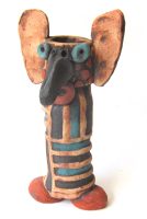 Black Nose Figure
Jeffrey Perkins
11" x 6" x 5"
ceramic
$150