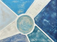 In Paradise
Scott Connelly
36" x 48" x 2.25"
encaustic and concrete on panel
$950