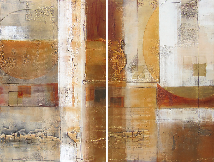 Architectural Fragments #1 and #2 by