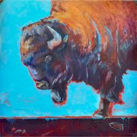 Buffalo Spirit Legacy
Nancy Rynes
36" x 36"
oil on panel
$5400