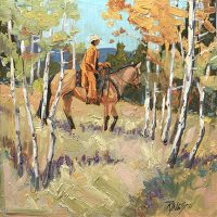The Aspen Trail
Nancy Rynes
16" x 16"
oil on panel
$1195