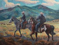 The Rhythm of the Range
Nancy Rynes
36" x 48"
oil on canvas
$8200