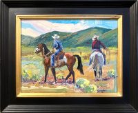 Ready To Ride
Nancy Rynes
13" x 16"
oil on panel
$895