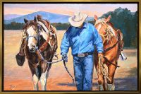 In Good Company
Nancy Rynes
24" x 36"
oil on panel
$4500