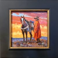 At First Light
Nancy Rynes
12-1/2" x 12-1/2"
oil on panel
$550