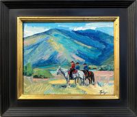 Beneath The Sacred Mountain
Nancy Rynes
12" x 14"
oil on canvas
$680