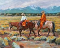 Rain in the High Country
Nancy Rynes
23.75" x 27.75"
oil on panel
$2475