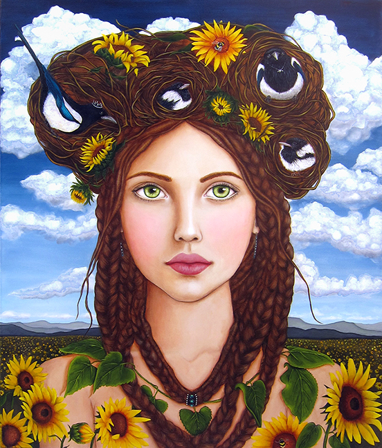 Girl with Faraway Eyes by