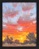 Sky Dance
Lydia Gatzow 
15.25"x 12.25"
oil on panel
$900
